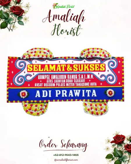 Papan Bunga Ucapan Selamat Gunturharjo